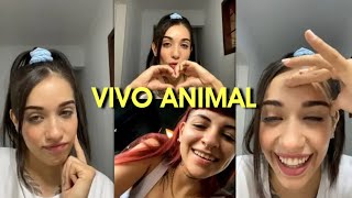 Maria Becerra y Cazzu | Vivo de INSTAGRAM |  (Estreno Animal)