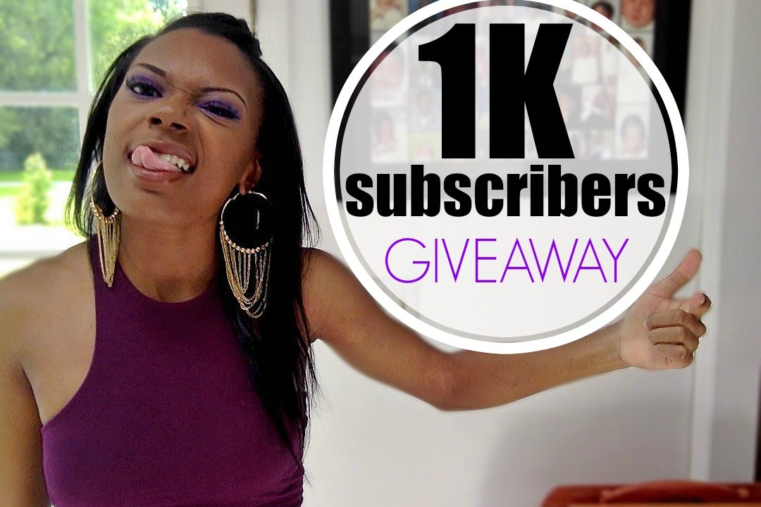 (CLOSED) 1K SUBSCRIBER GIVEAWAY - YouTube