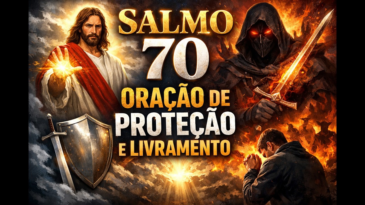(ATENÇÃO) ORAÇÃO PODEROSA DO SALMO 70 — PROTEÇÃO, LIVRAMENTO E CURA COMPLETA .DEUS ESTA NA SUA CASA!