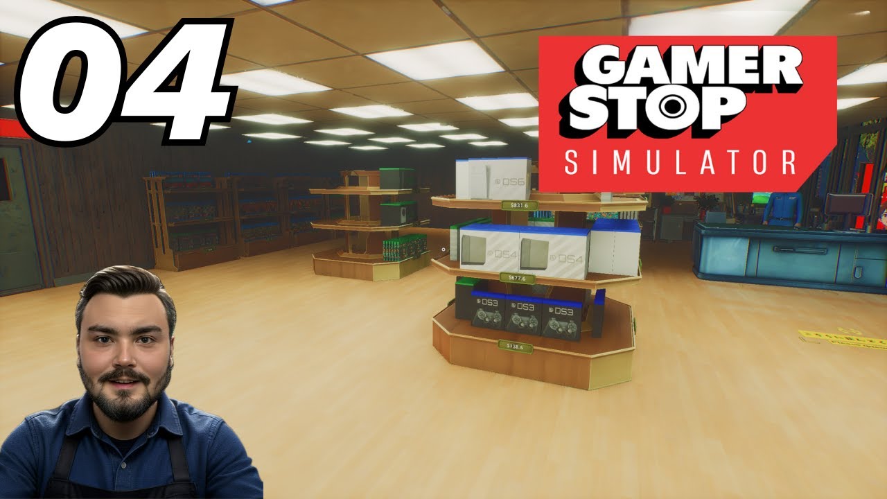 GAMER STOP SIMULATOR ~ PART 4 ~ INVENTORY EXPANDED!! - YouTube