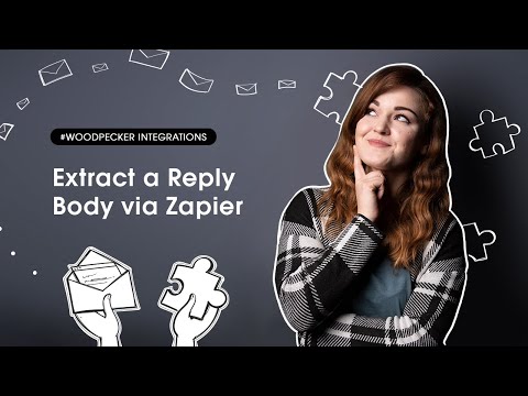 Extract an Email Body from Woodpecker via Zapier