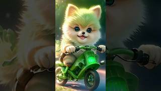 Ll A Dog Driving A Motorcycle Ll Whatsapp Status Shorts Ll 