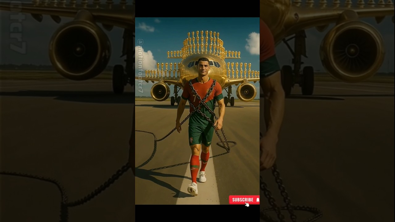 Ronaldo was mocked by Messi, Neymar  and Kylian for having no trophy in his plane 😭😭