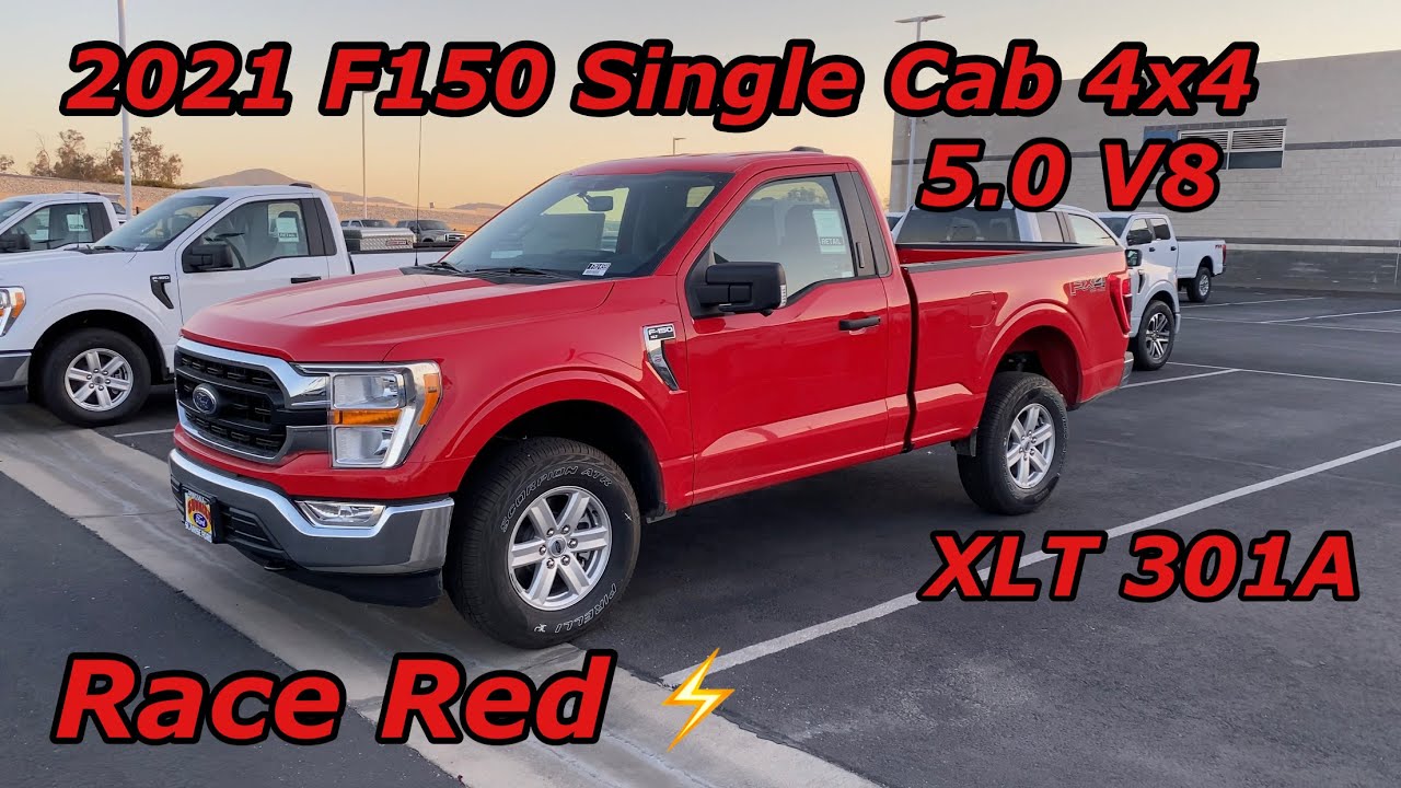 2021 F150 4WD Coyote Single Cab - YouTube