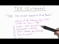Tor Extended 1 - Applied Cryptography Course