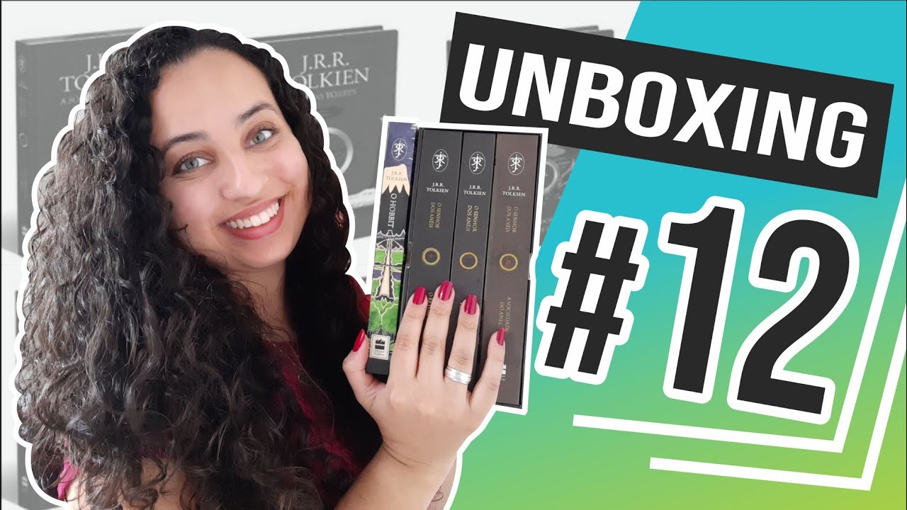 UNBOXING • Box Senhor dos anéis + Hobbit - J.R.R. Tolkien | Karina Nascimento | Paraíso dos Livros