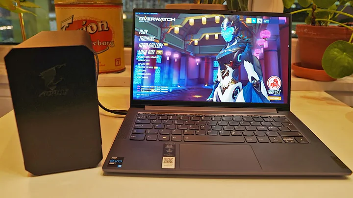 Maximale Gaming-Leistung: eGPU-Setup mit Lenovo Yoga Slim 7i