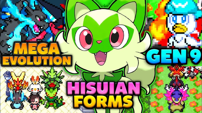 Hisui!!! - Pokemon Legends Arceus Gba Beta 2.1 - Gameplay