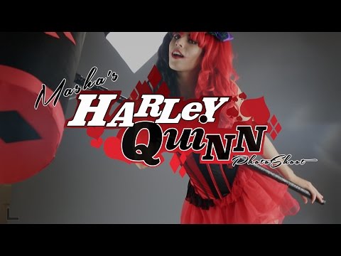 Harley Quinn Cosplay Photoshoot - Masha Model Interview