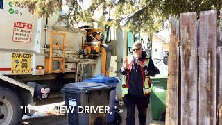 Information New Garbage Truck Driver on Route! News