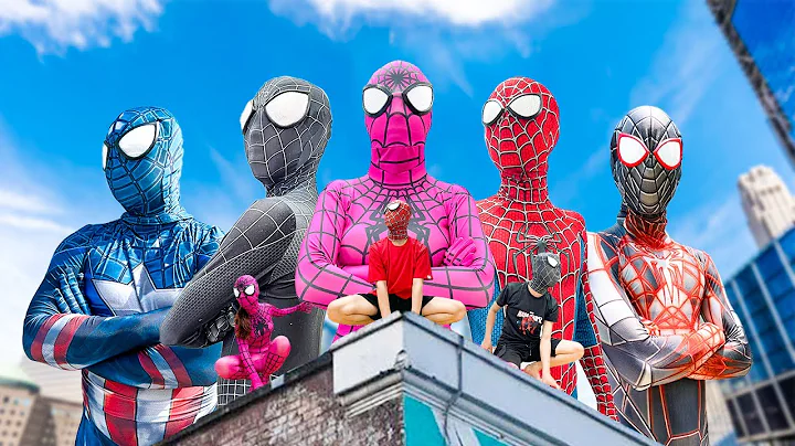 PRO 5 SUPERHERO TEAM || Hey Kid Spider-Man , Go To Trainning Nerf Gun !!! ( Funny Action Real Life )