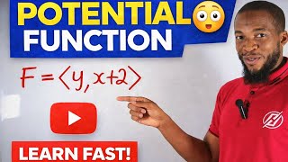 Vector calculus | How to Find the Potential Function of F = (y, x+2) | Calculus 3