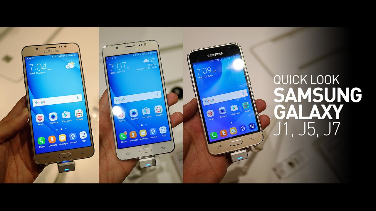 Samsung Galaxy J Series In Malaysia Quick Look Youtube