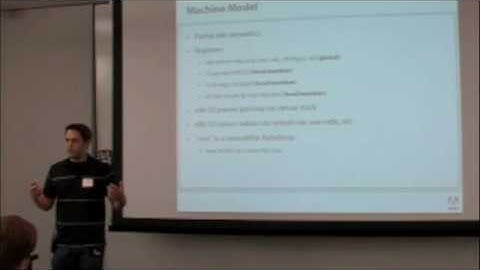 2008 LLVM Developers Meeting - Flash C Compiler - 1 of 5