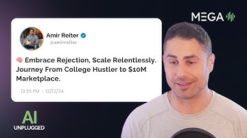 Amir Reiter: Building a Marketplace, Leveraging AI, and Entrepreneurial Lessons