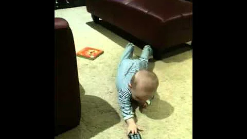 Nearly crawling!