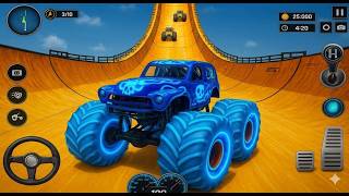 Monster Truck Mega Ramp Impossible Driver - Monster Truck Mega Ramp Racing - Android Gameplay screenshot 5