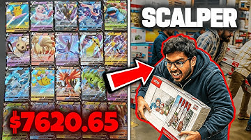 Pokemon-kaart-scalpers, maar ze worden steeds SLECHTER!