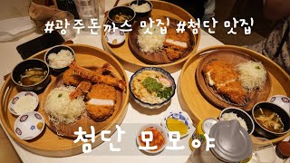 광주돈까스맛집 추천 첨단 모모야 + 봄봄봄 봄이왔어요~