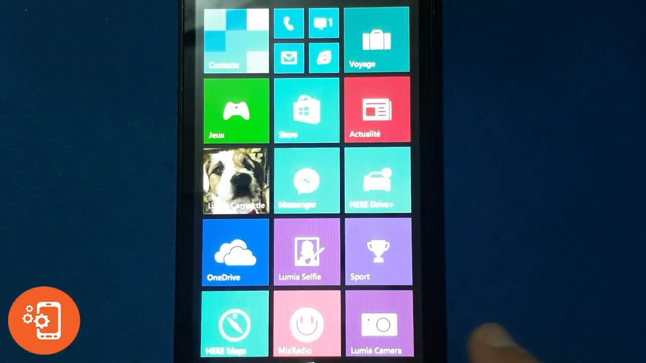 Microsoft Lumia 535 hard reset/réinitialisation  état d'usine