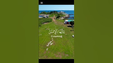 ﴿ يَا أَيُّهَا الْإِنسَانُ مَا غَرَّكَ بِرَبِّكَ الْكَرِيمِ (٦) ..... ﴾ سورة الانفطار