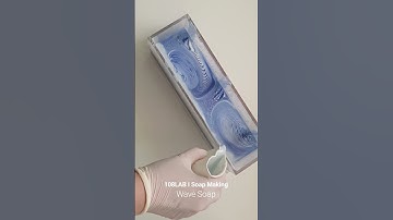 시원한 파도비누 만들기/108LAB #비누만들기 #soapmaking