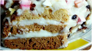 Простой Медовый Бисквит - Очень вкусный тортик Медовик