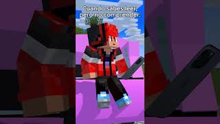 QUE COMPRENCIÓN😎 #humor #minecraft #memes