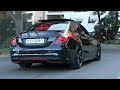 THE LOUDEST 2017 Mercedes C63S AMG w/ STRAIGHT PIPES in Monaco | CRAZY ACCELERATIONS + REVS + POLICE