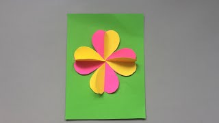 Как сделать открытку из бумаги ко Дню Матери, 8 Марта// How to make a paper card for mother's day.