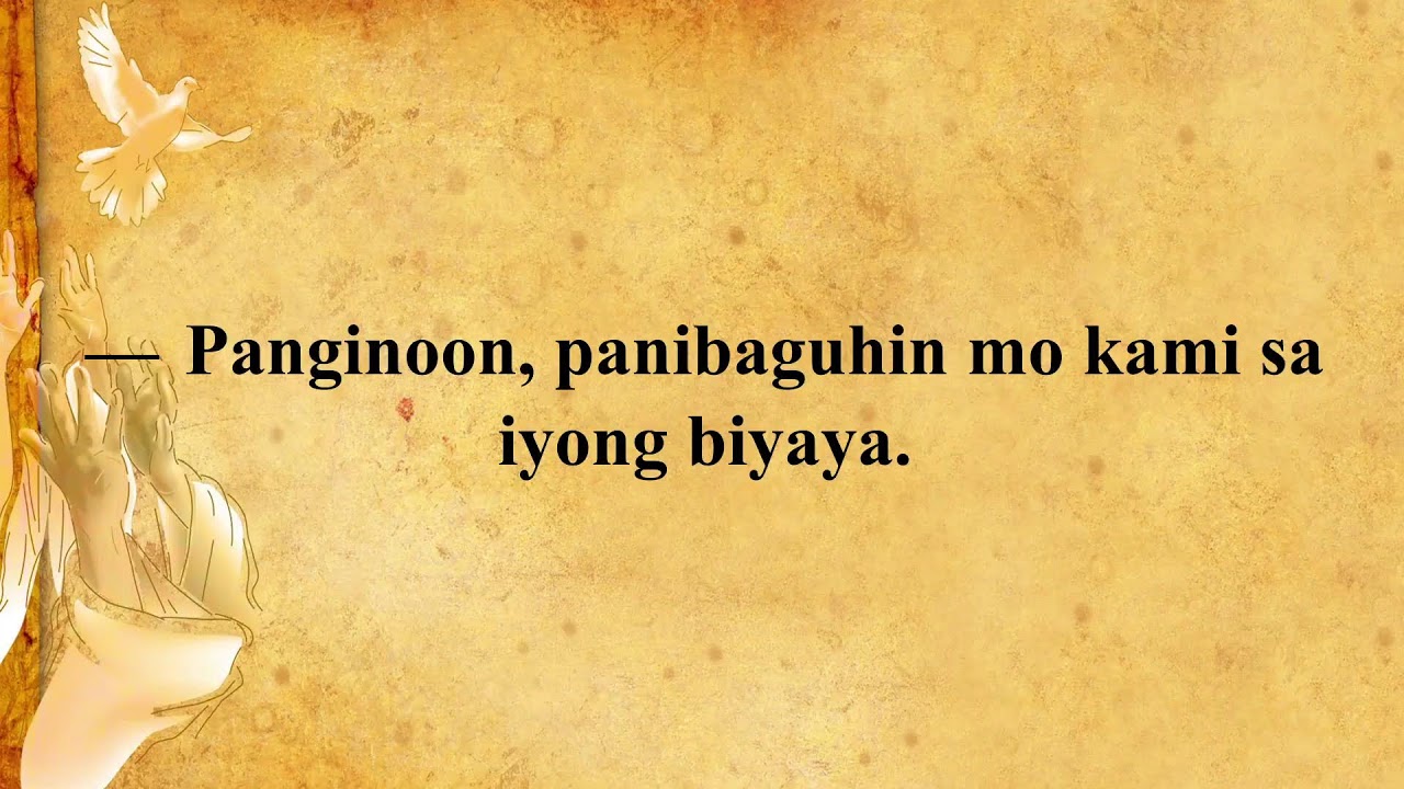 Mar 7, 2026 | 6 a.m. -  Sabado sa Ika-2 Linggo ng Apatnapung Araw na Paghahanda