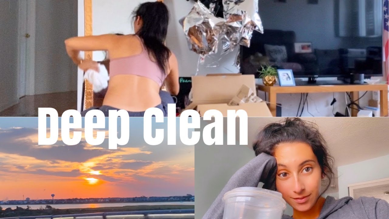 DEEP CLEAN / a friday in my life - YouTube