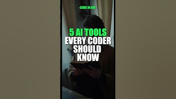 5 AI TOOLS EVERY CODER SHOULD KNOW ✅  | CHAT GPT | CODE IN AIR #coding #short #shorts