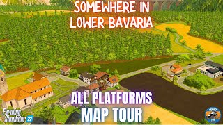 somewhere in lower bavaria - map tour - farming simulator 22