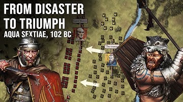 Roman Legions Against the Storm: Aquae Sextiae 102 BC - Cimbrian War Part 2
