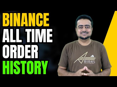 All Time Binance Order History Binance Trade History Binance Transaction History 2023 