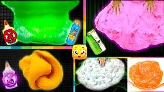 5 Ways To Make Slime Without Glue Or Borax! DIY Slime Compilation! Easy and Simple Slime Recipes!