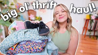 MASSIVE thrift try on haul! (how i thrift my dream wardrobe online)