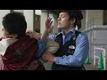 崎山つばさ、警官姿でアクション! 映画「クロガラス0」メーキング