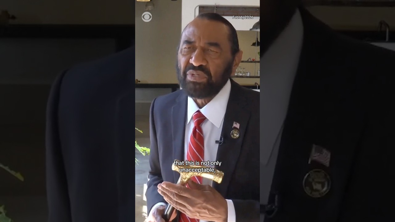 Rep. Al Green denounces Trump&rsquo;s racist post on TruthSocial #shorts