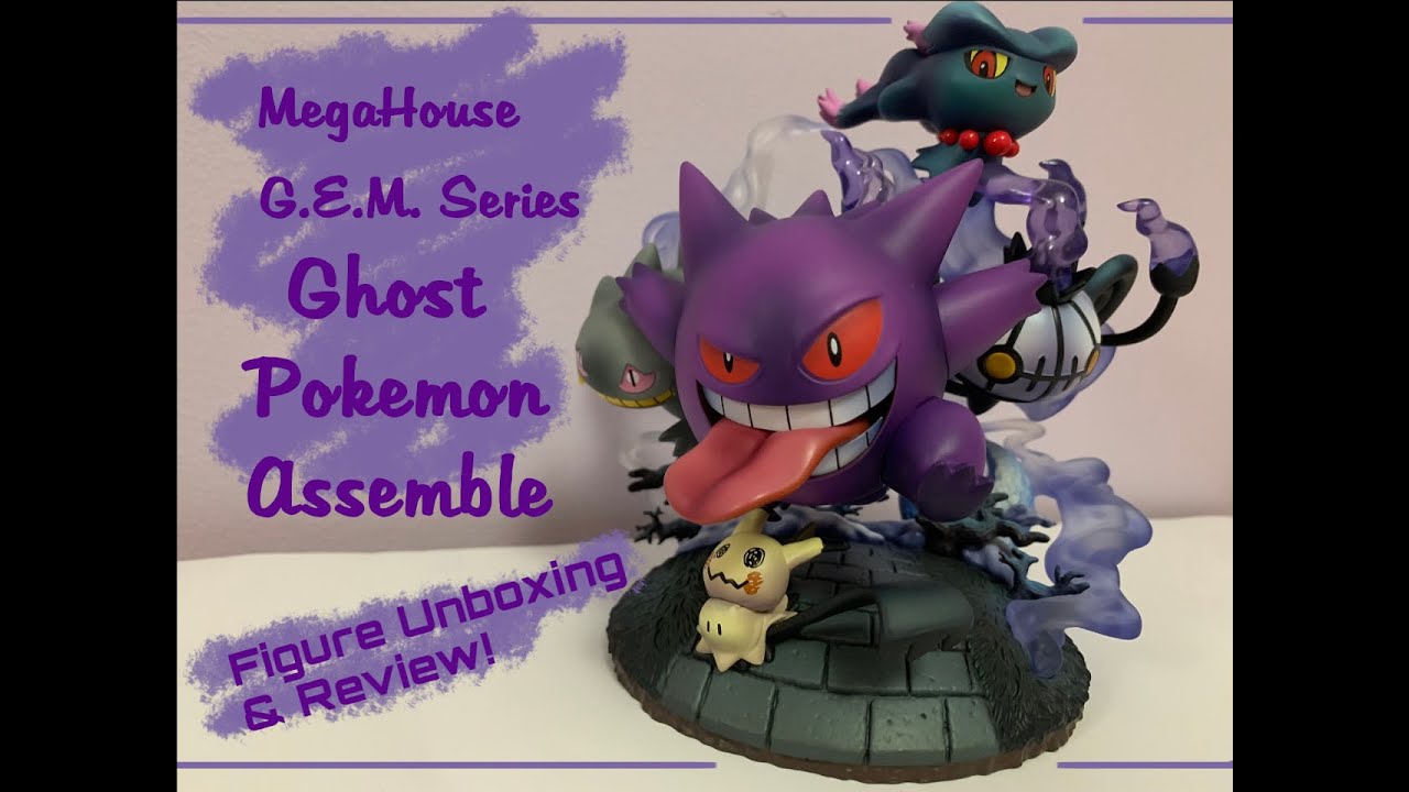 G.E.M. Series Ghost Pokemon Assemble figure by MegaHouse figure