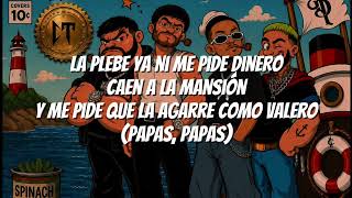 Olivia La Flaca - Natanael Cano, Tito Double P, Ovi & Victor Mendivil (LETRA/LYRICS)