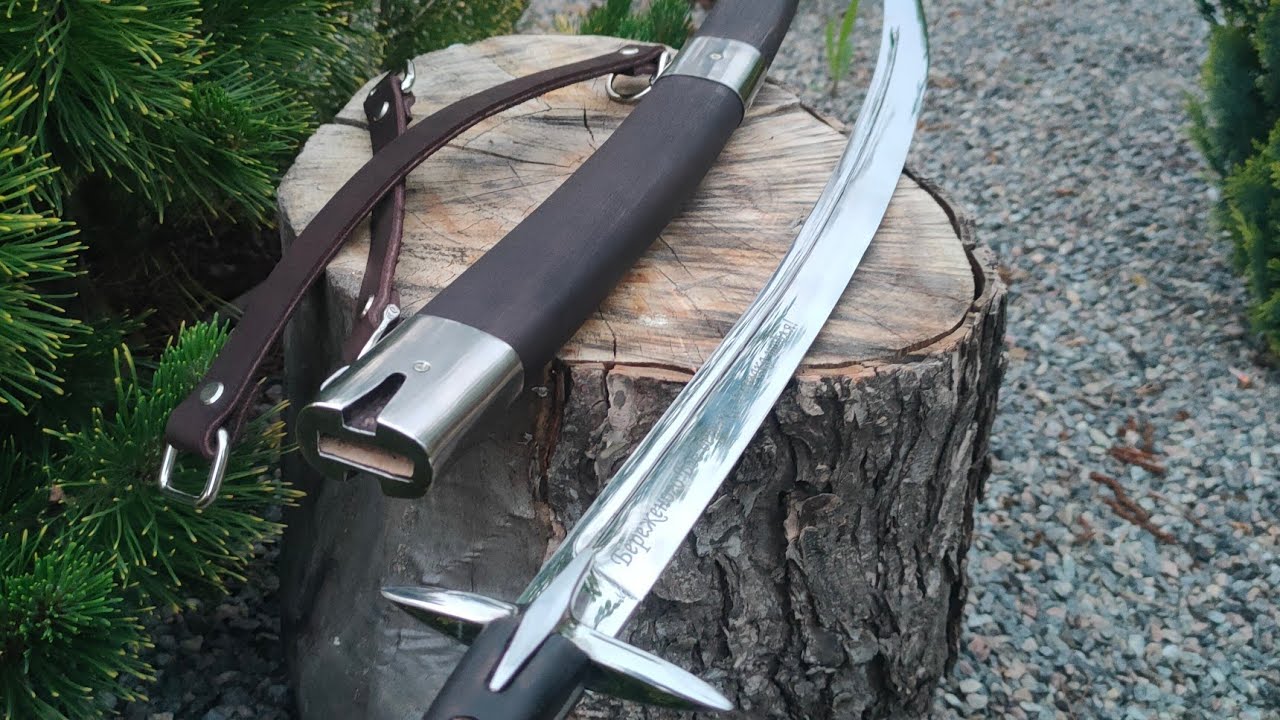 Козацька Шабля Ручної Роботи, своїми руками зі старої ресори