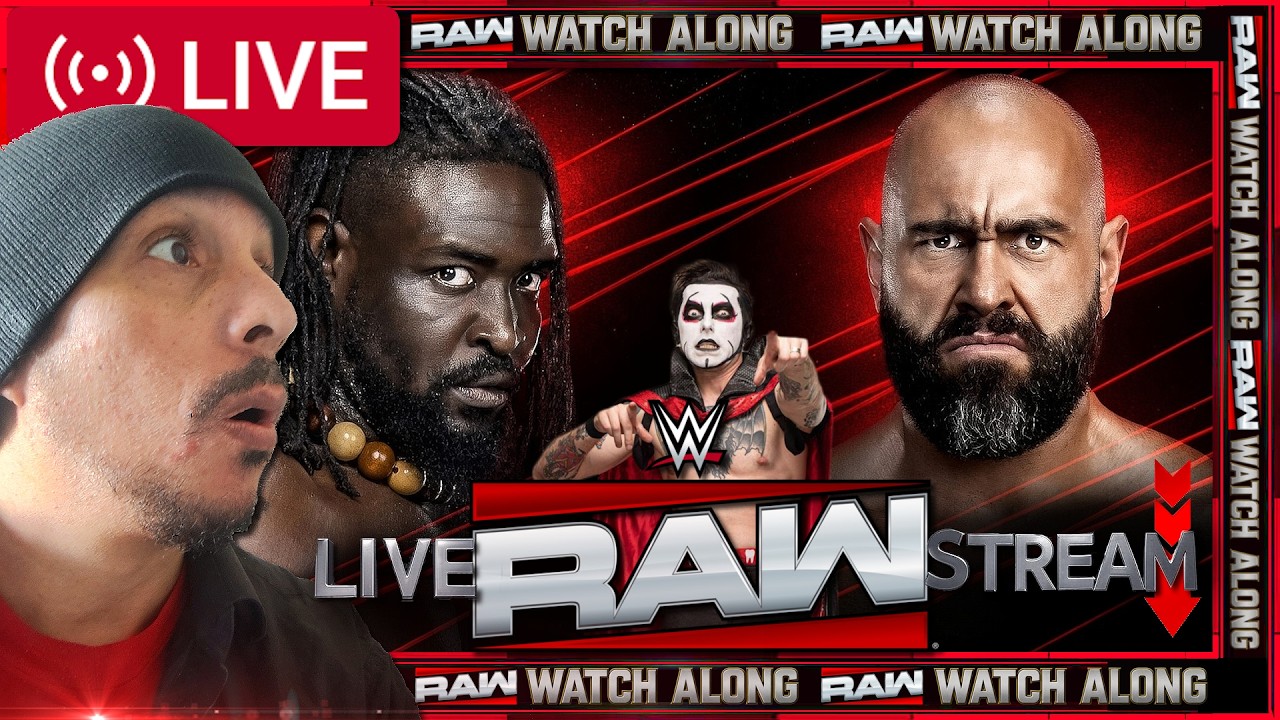WWE RAW Live Stream March 9 2026 🔴 OBA FEMI vs RUSEV! Raw Watch Along & Reaction! 3/9/2026 #WWERaw