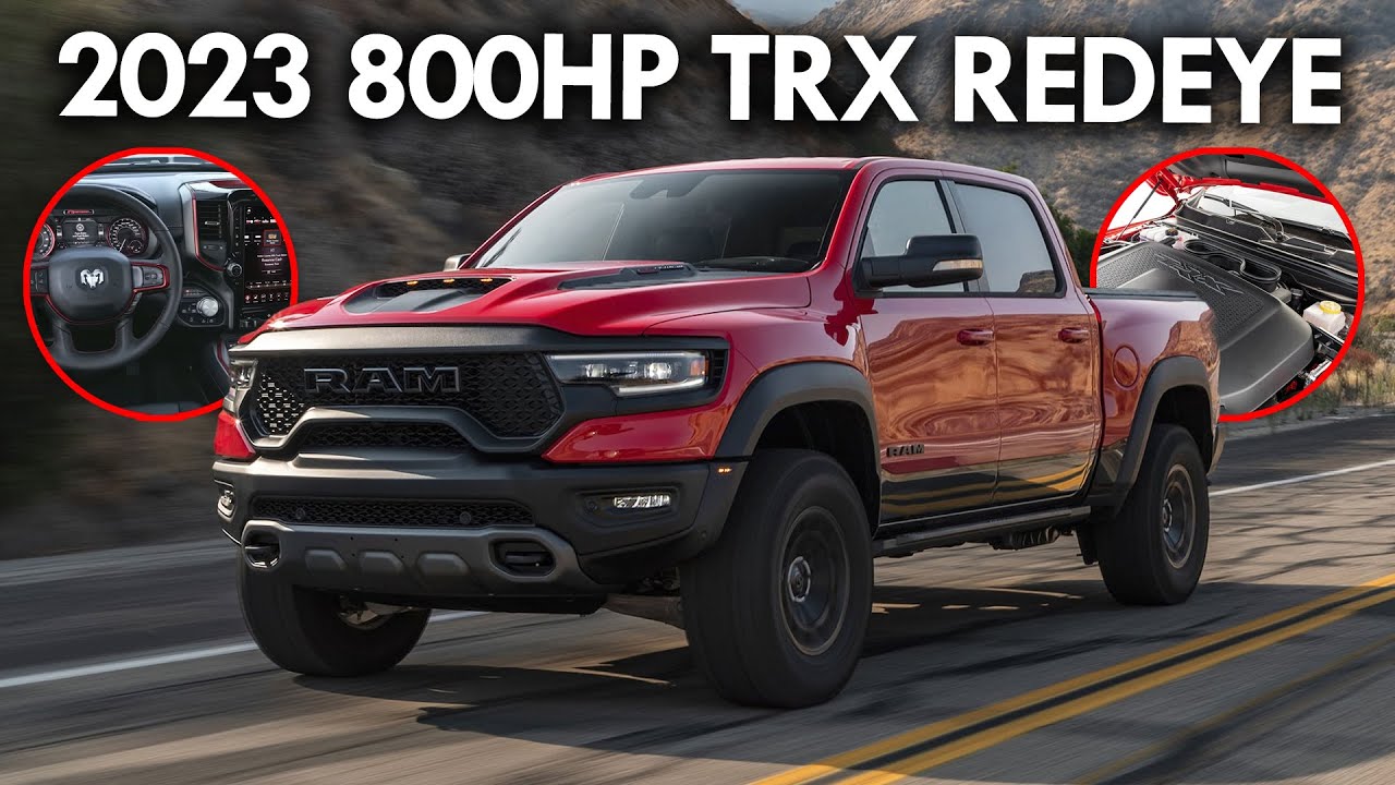 This 2023 TRX Redeye Will End the Raptor R YouTube