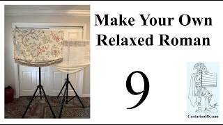Make Your Own Relaxed Roman Shade - Step 9 – Pulling the Pin – Widget Wiggle, Steam Folds screenshot 1