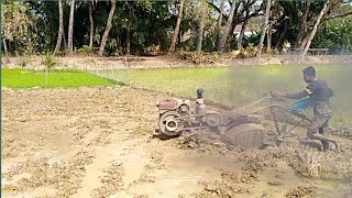 power tiller পাওয়ার টিলার  in village part 46 by The Tos vlogs 464 views 2 years ago 2 minutes, 25 seconds