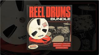 REEL DRUMS BUNDLE – 1,000  Analog Drum Breaks & One Shots from Tape