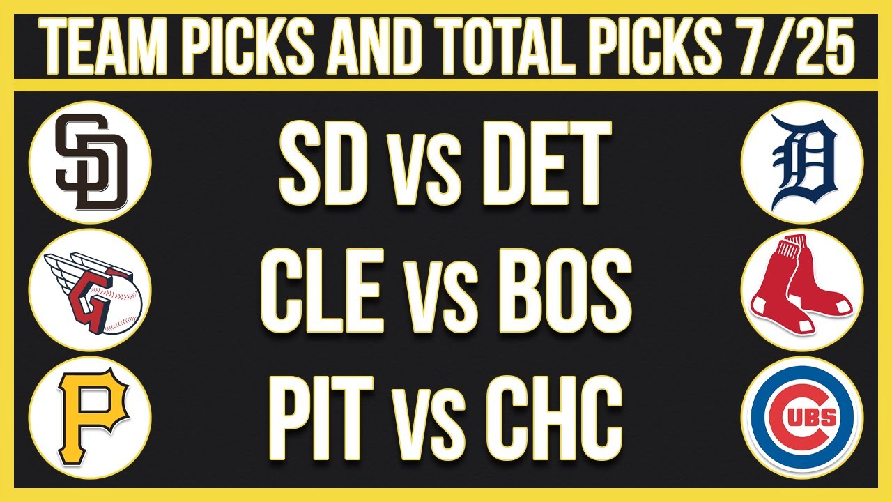 FREE MLB Picks and Predictions Today 7/25/22 Baseball MLB Betting Tips