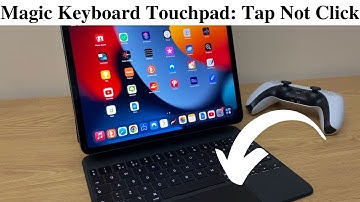Hoe je Magic Keyboard kunt inschakelen: tik om het touchpad te selecteren